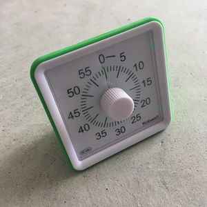 Small Green Hour-long Timer